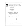 5 point Traceable IR Certificate - Instrument Only (-18, 0, +40, +70, +100°C)