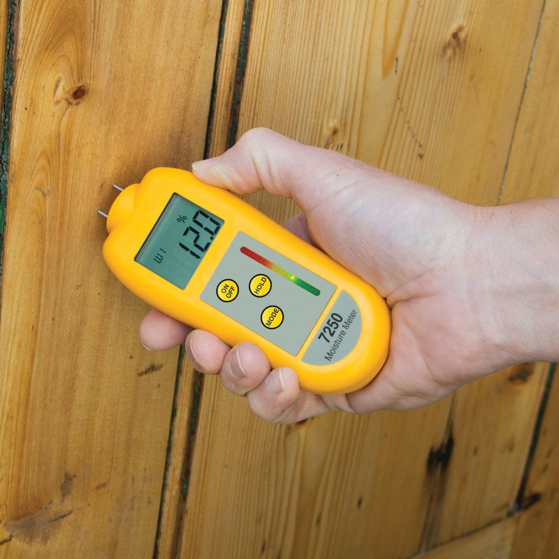 7250 Moisture Meter with Integrated Pins