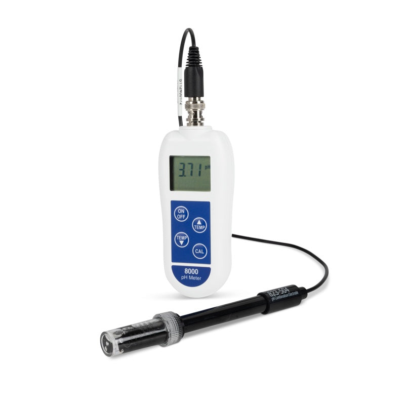 8000 pH Meter with Interchangeable Electrode