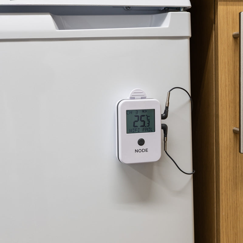 NODE WiFi Thermometer with 2 external probe ports