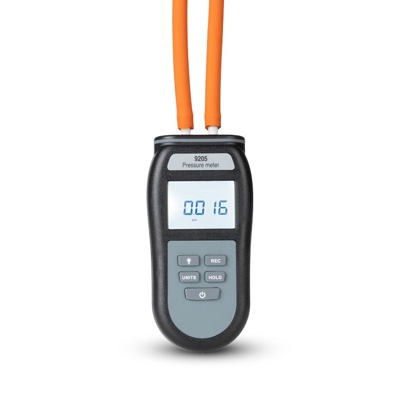 9200 Series Pressure Meters for Measuring Positive & Negative Differential Pressure - ±5 psi