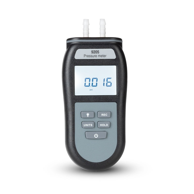 9200 Series Pressure Meters for Measuring Positive & Negative Differential Pressure - ±5 psi