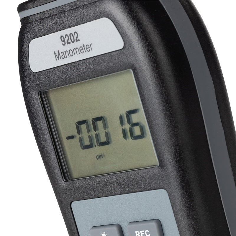 9202 Manometer Differential Pressure Meter