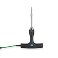 Corkscrew temperature probe - type K