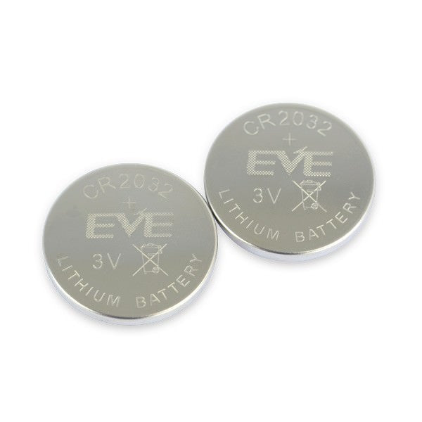 CR2032 lithium - pack of 2 - 3v