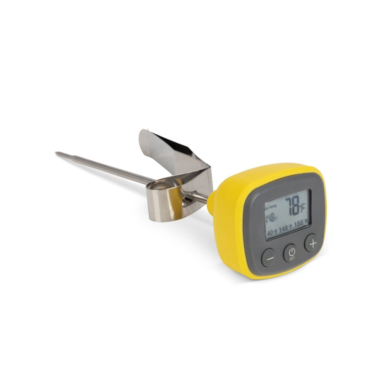 Digital Milk Thermometer - 130 mm - Fahrenheit Only, Yellow Cover