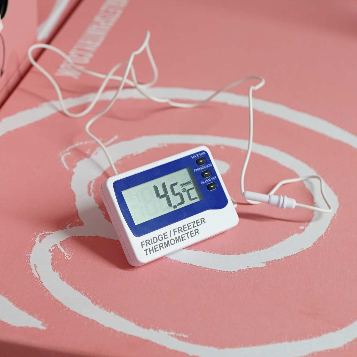 Digital Fridge Freezer Alarm Thermometer | UKAS Certified