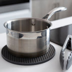 Grey Silicone Pot Stand or Trivet
