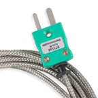 High Temperature Fibreglass Wire Probe - type K
