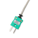 High Temperature Fibreglass Wire Probe - type K