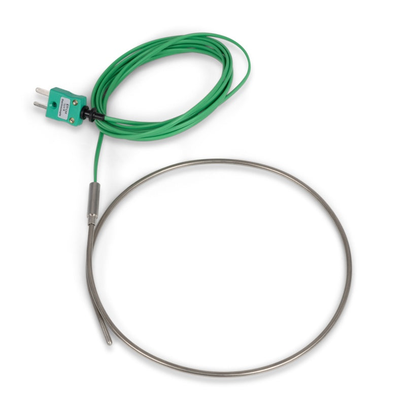 High Temperature Mineral Insulated Flexible Probe - 500 mm