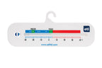 Horizontal Spirit-Filled Fridge Freezer Thermometer