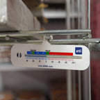 Horizontal Spirit-Filled Fridge Freezer Thermometer