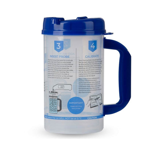 Ice Bath Mug for Thermometer Calibration
