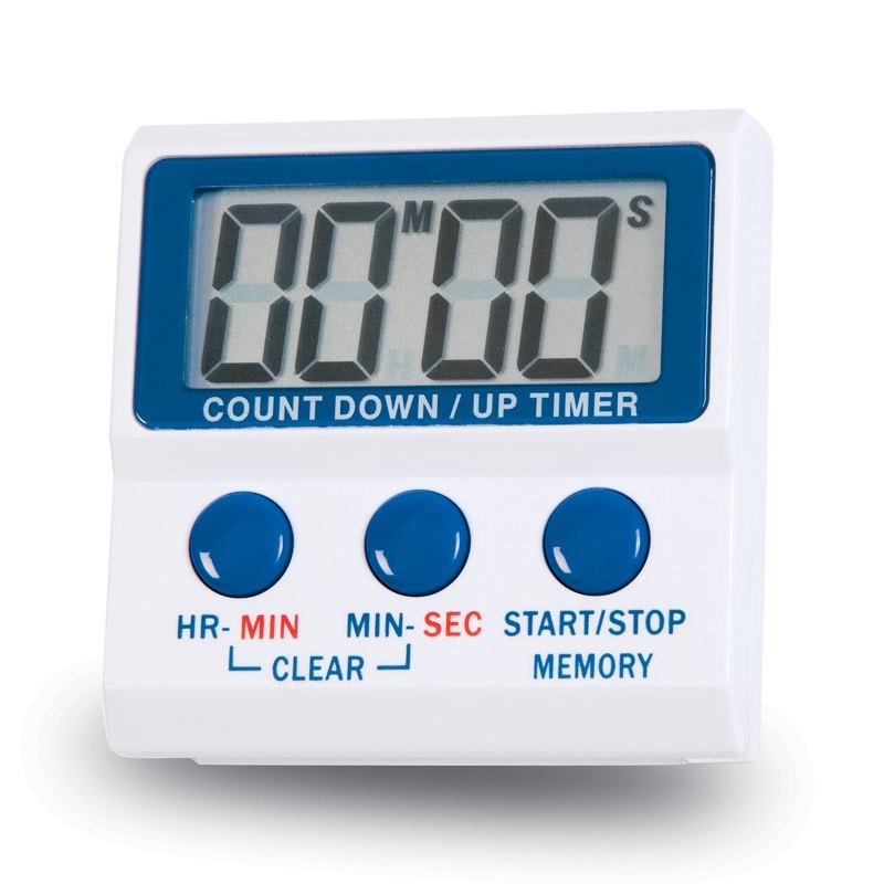 Kitchen Timer - with Programmable Count-up and Count-down