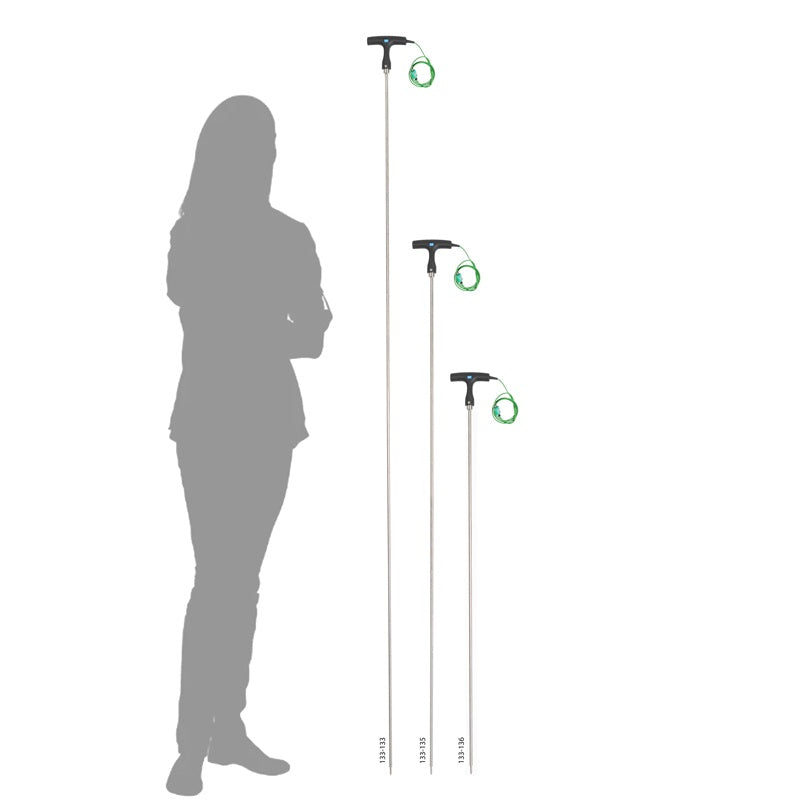 Long T-Shaped Penetration Probe (1, 1.4 or 2 m)