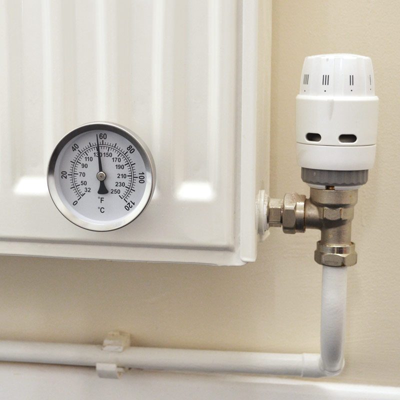 Magnetic Radiator or Pipe Thermometer