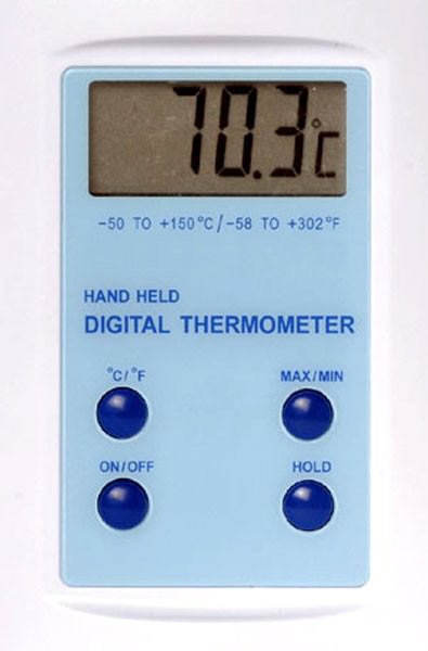 Max/Min Thermometer with Food Penetration Probe