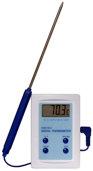 Max/Min Thermometer with Food Penetration Probe