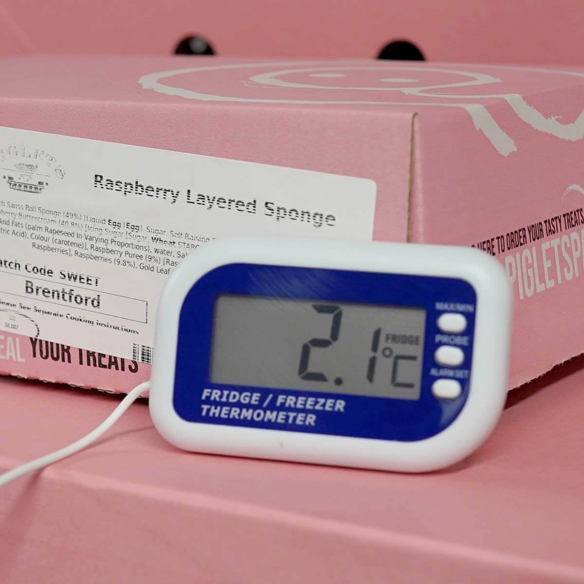 Digital Fridge Freezer Alarm Thermometer | 810-225