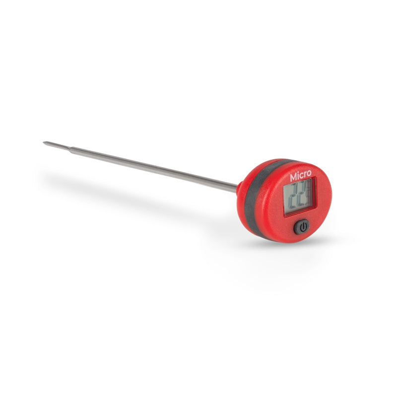 Micro Pocket Thermometer - Red