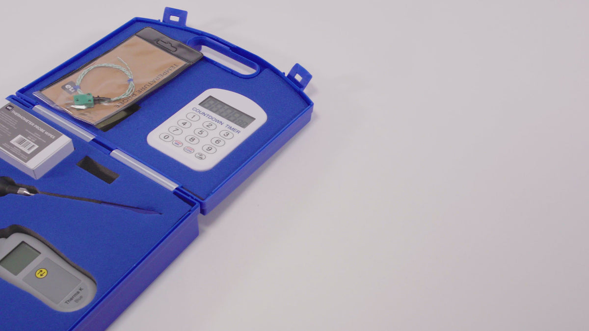 Premium Bluetooth Legionella Thermometer Kit