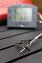 Pro-Series Air Probe & Clip — for Oven & BBQ - oven probe & clip