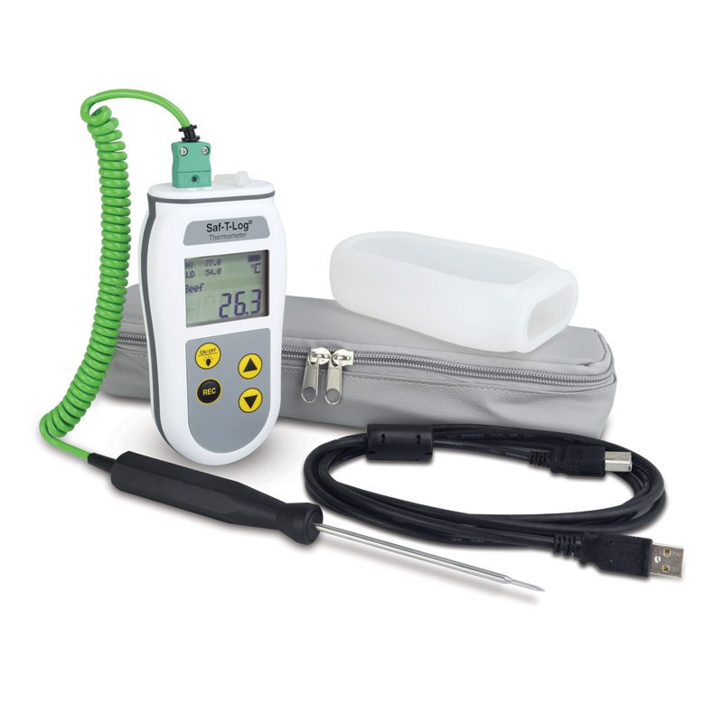 Saf-T-Log® HACCP Paperless Temperature Recording - Saf-T-Log & Probe Kit