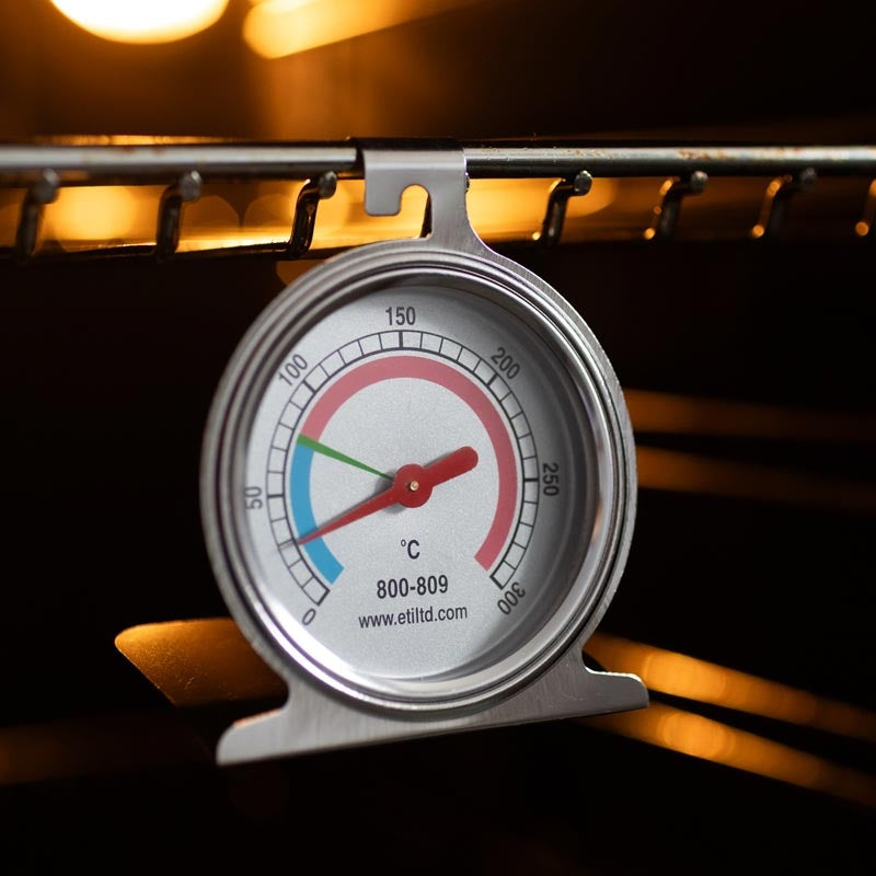 Stainless Steel Oven Thermometer - 55mm dial