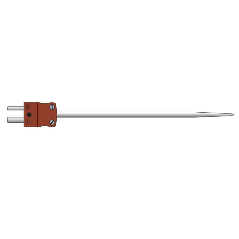 Plug-Mounted Stainless Steel Penetration Probe (133-161) - Type T