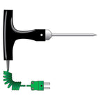 T-shaped Penetration Probe 100mm - type K