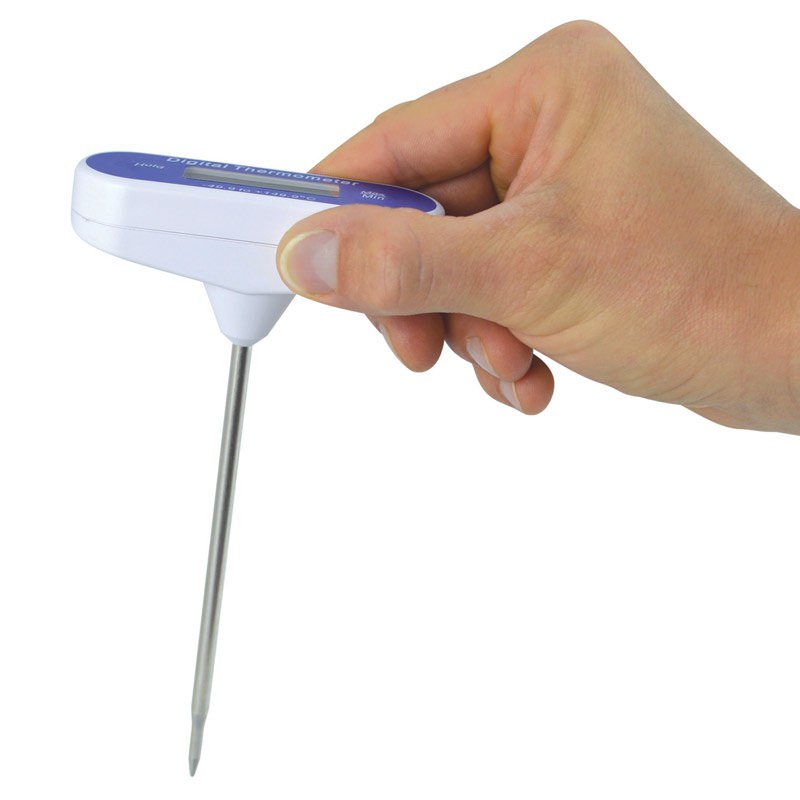 T-Shaped Waterproof Thermometer - 125 mm