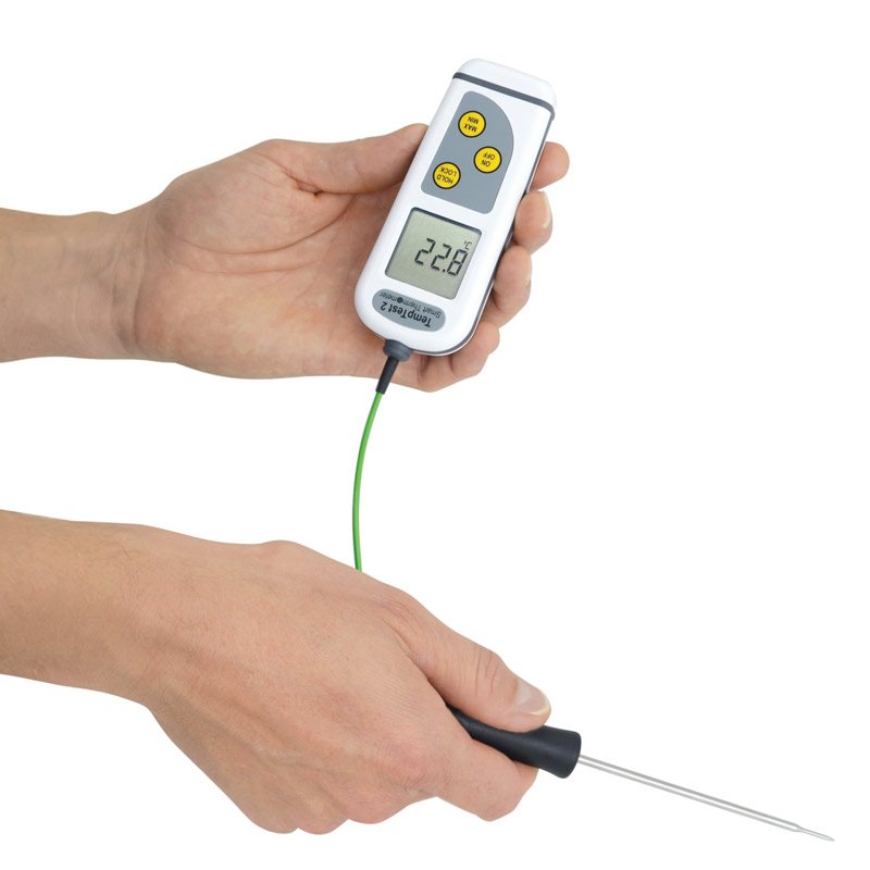 TempTest® 2 - Smart Thermometer 360° rotating display