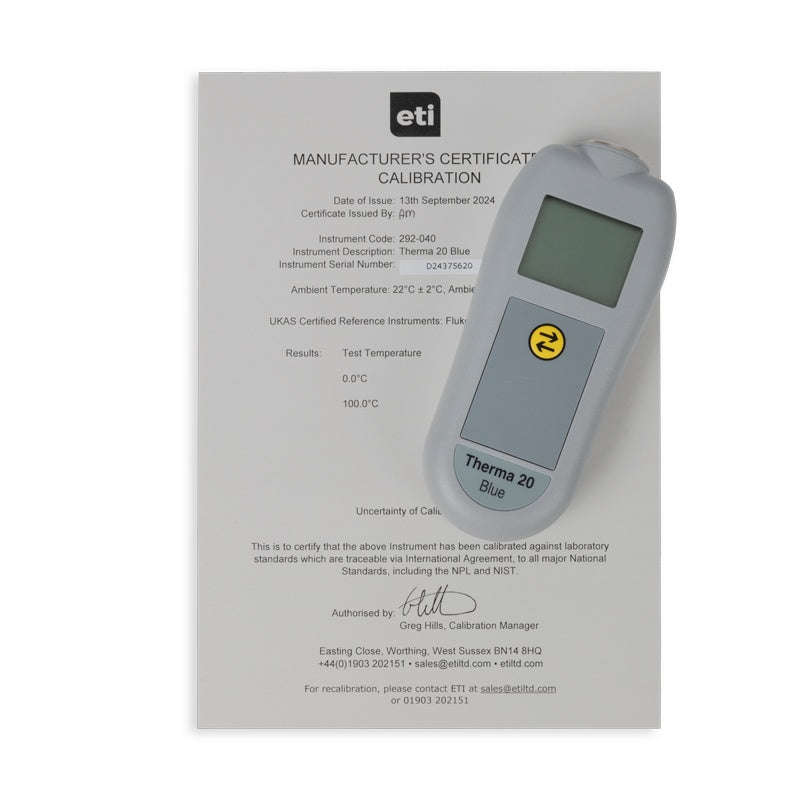 Therma 20 Blue Thermometer