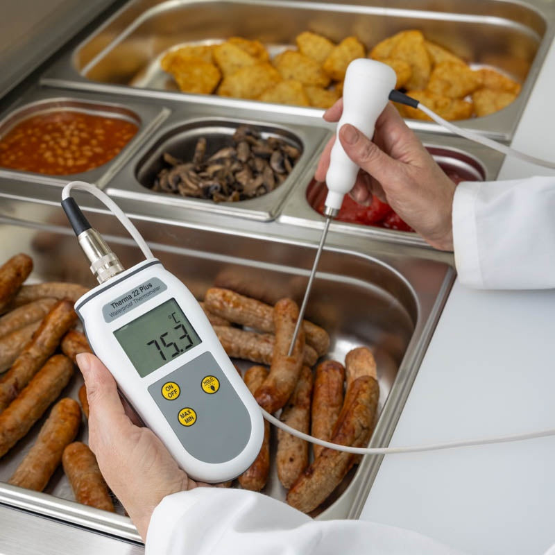 Therma 22 Plus - Waterproof Thermocouple & Thermistor Thermometer