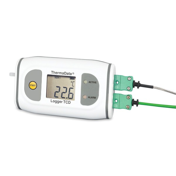 ThermaData® Thermocouple Loggers for High Temperature Applications - Type K