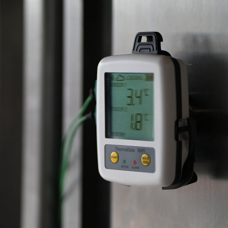 ThermaData® WiFi 2-Channel Thermocouple Logger - Type K