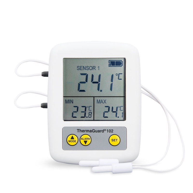 ThermaGuard Digital Fridge Freezer Alarm Thermometer - 102