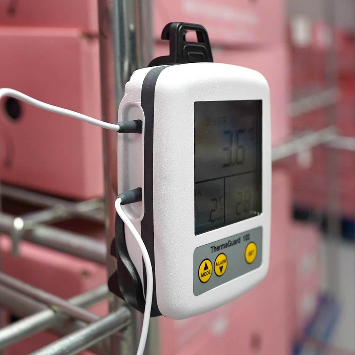 ThermaGuard Digital Fridge Freezer Alarm Thermometer - 102