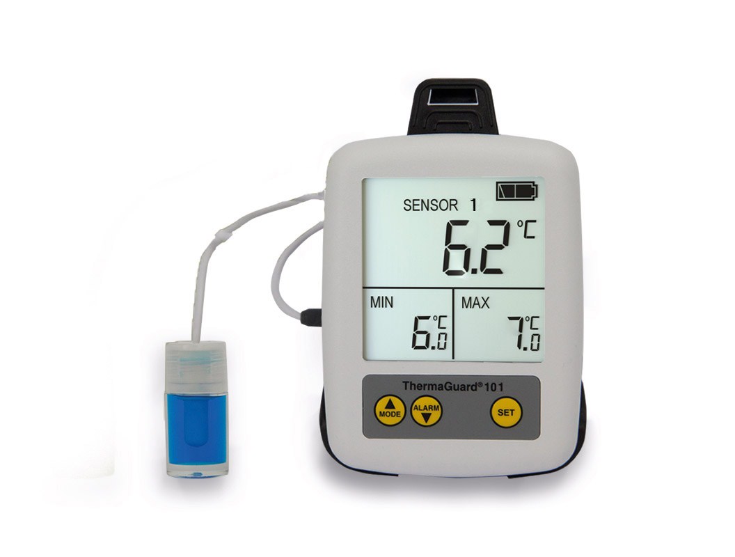 ThermaGuard Pharm Vaccine Thermometers - 101 & UKAS 2 point (-18, 0°C)