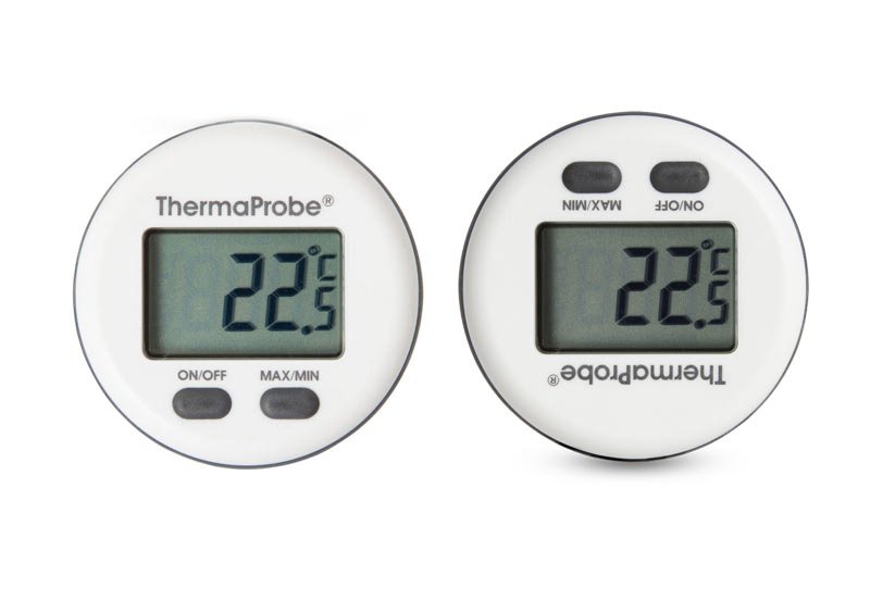 ThermaProbe Waterproof Thermometer with Rotating Display