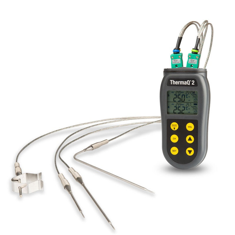 ThermaQ® 2 - 4 Channel Thermocouple Thermometer