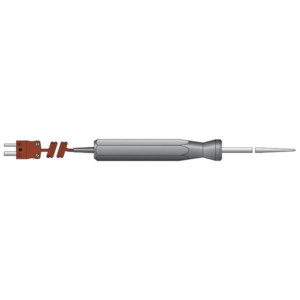 Thermocouple Probe for Liquids and Solids - type T