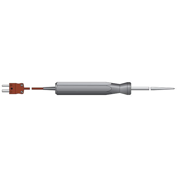 Thermocouple Probe for Liquids and Solids - type T