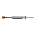 Type T - Surface Temperature Probe with waterproof tip - straight lead
