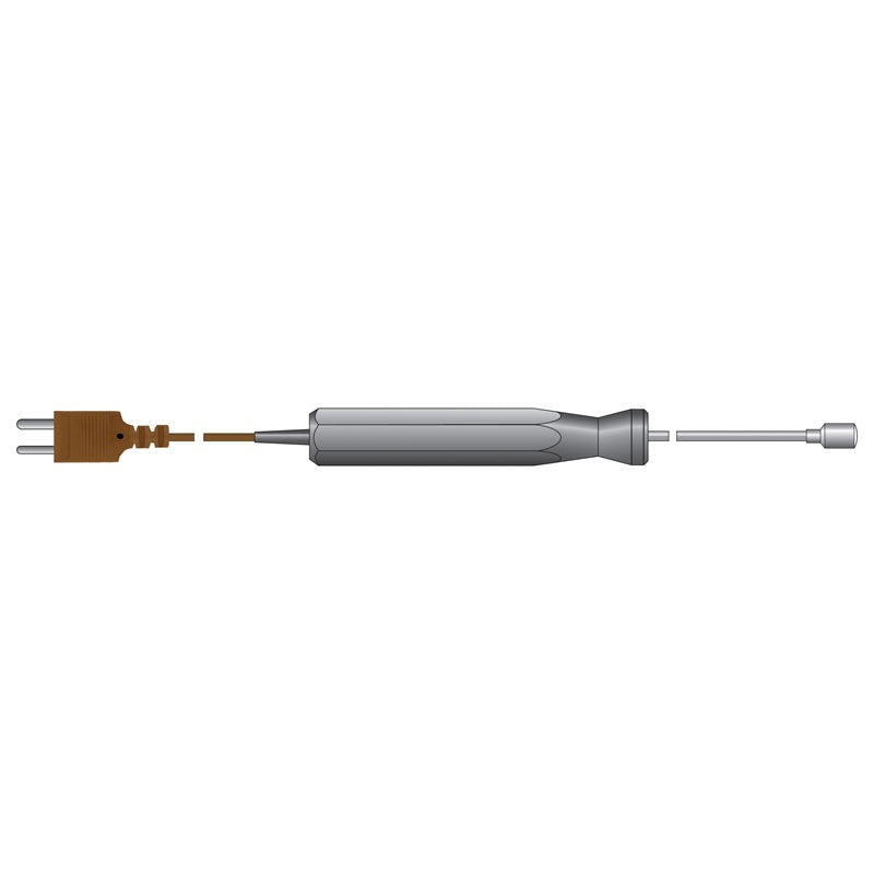 Type T - Surface Temperature Probe with waterproof tip - straight lead