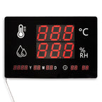 Wall Mounted Thermometer & Hygrometer - WM60 - 32 x 400 x 600 mm