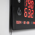 Wall Mounted Thermometer & Hygrometer - WM60 - 32 x 400 x 600 mm