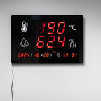 Wall Mounted Thermometer & Hygrometer - WM60 - 32 x 400 x 600 mm