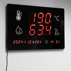 Wall Mounted Thermometer & Hygrometer - WM60 - 32 x 400 x 600 mm